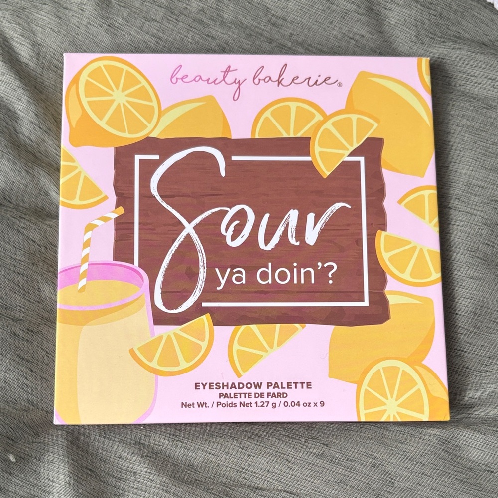 Beauty Bakerie Sour Ya Doin'? Palette - Pink and Yellow